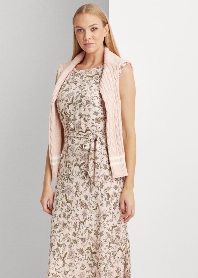 Women's Ralph Lauren Floral Georgette Dresses | 023461PZV